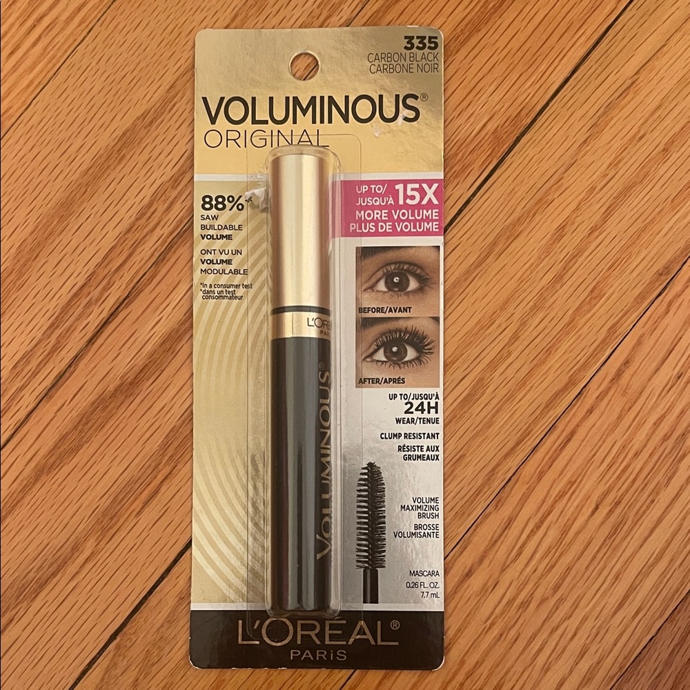 L'Oreal Voluminous Original Mascara - Black and Gold